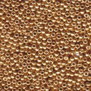 Rocaille 8/0 - Galvanized Gold - 1052