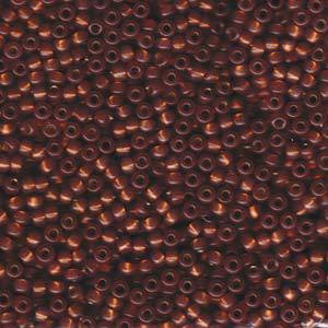 Rocaille 8/0 - Dyed Rose Bronze S/L Alabaster - 641