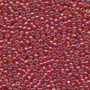 Rocaille 8/0 - S/L Flame Red AB - 1010