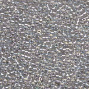Rocaille 8/0 - Taupe Lined Crystal AB - 2195