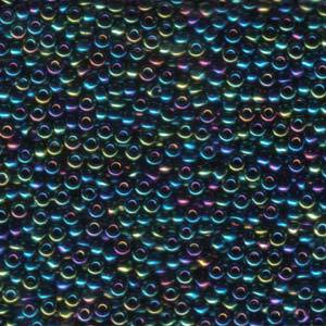 Rocaille 8/0 - Metallic Variegated Blue Iris - 455