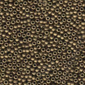 Rocaille 8/0 - Matte Metallic Dark Bronze - 2006