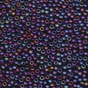 Rocaille 8/0 - Mat Black AB - 401FR