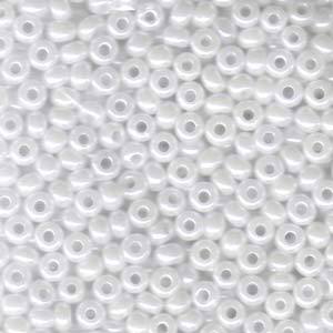 Rocaille 6/0 - White Pearl Ceylon - 528