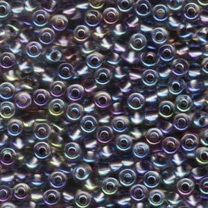 Rocaille 6/0 - Taupe Lined Crystal AB - 2195