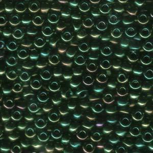 Rocaille 6/0 - Metallic Forest Green Iris - 453