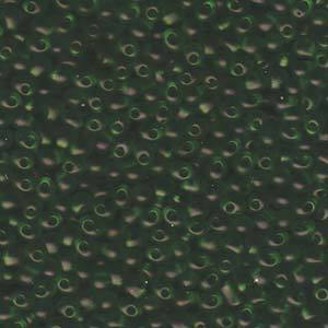 Drop Bead 3.4mm - Matte Transparent Green - 146F