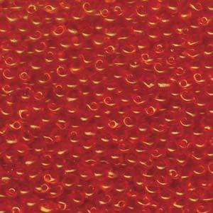 Drop Bead 3.4mm - Transparent Orange - 138