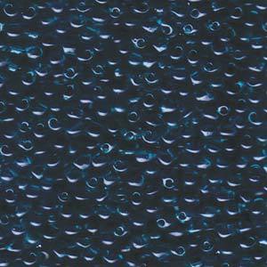 Drop Bead 3.4mm - Tansparent Teal - 2405