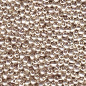 Drop Bead 3.4mm - Galvanized Silver - 181