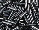 Bugle Bead 6mm - Gunmetal - 451