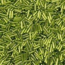 Bugle Bead 6mm - S/L Chartreuse - 14