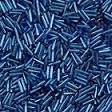Bugle Bead 6mm - S/L Sapphire - 19