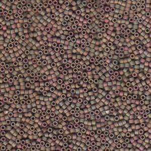 Delica Bead 11/0 - Matte Metallic Dusky Clay AB - 1061