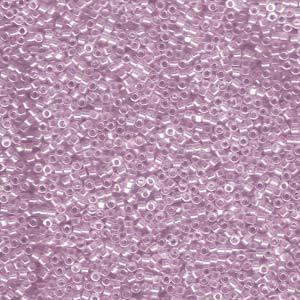 Delica Bead 11/0 - Transparent Light Amethyst Luster - 1225