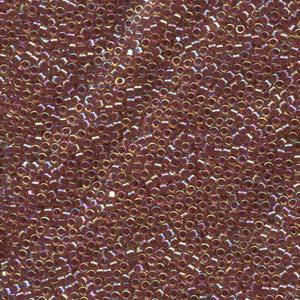 Delica Bead 11/0 - Berry Lined Light Topaz AB - 88
