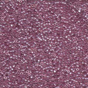 Delica Bead 11/0 - Transparent Light Rose Luster - 1482