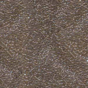Delica Bead 11/0 - Taupe Lined Crystal AB - 64