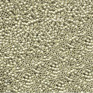 Delica Bead 11/0 - Matte Galvanized Silver - 335