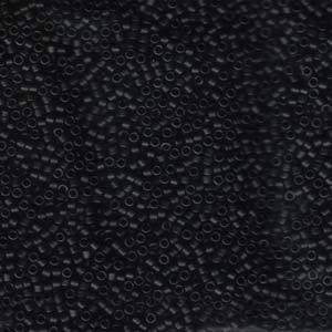 Delica Bead 11/0 - Mat Black - 310
