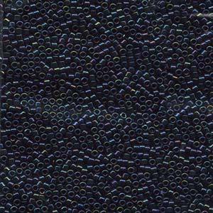 Delica Bead 11/0 - Metallic Dark Blue - 2
