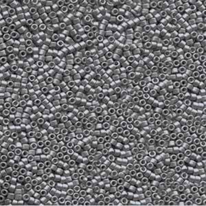 Delica Bead 11/0 - Galvanized Mat Graphite - 1175