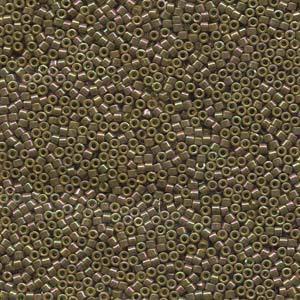 Delica Bead 11/0 - Opal Golden Olive Luster - 133