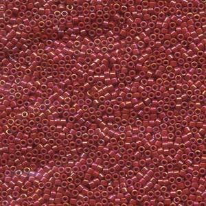 Delica Bead 11/0 - Opaque Red AB - 162
