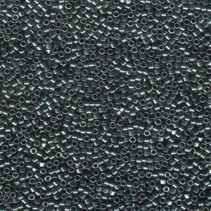 Delica Bead 11/0 - Galvanized Dark Steel Green - 457
