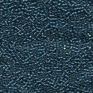 Delica bead 11/0 - Galvanized Midnight Aqua - 459