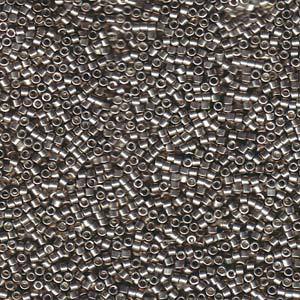 Delica Bead 11/0 - Galvanized Pewter - 436