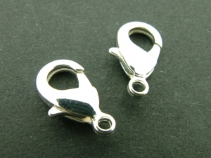 Karabijnslot 15mm - Silver