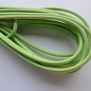 Rond leder 6mm - Light Green - PROMOTIE