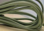 Rond leder 6mm - Light Mint - PROMOTIE