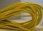 Rond leder 6mm - Light Yellow - PROMOTIE