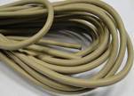 Rond leder 6mm - Ochre Yellow