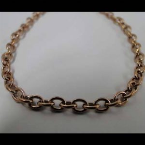 Edelstaal nr.27 - Rose Gold - 8 x 5mm