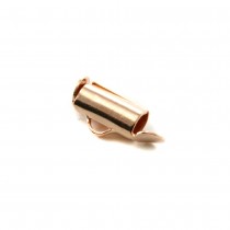 Slide Tube 10x4mm - 2 stuks - Rose Gold - 78051035