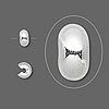 Cover-beads 5mm - Silver