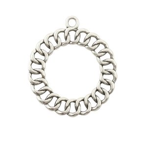 Round Woven - 29mm - Silver - 7841.3715