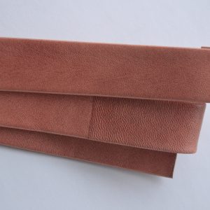 Plat leder 20mm - Vintage Rose - PROMOTIE