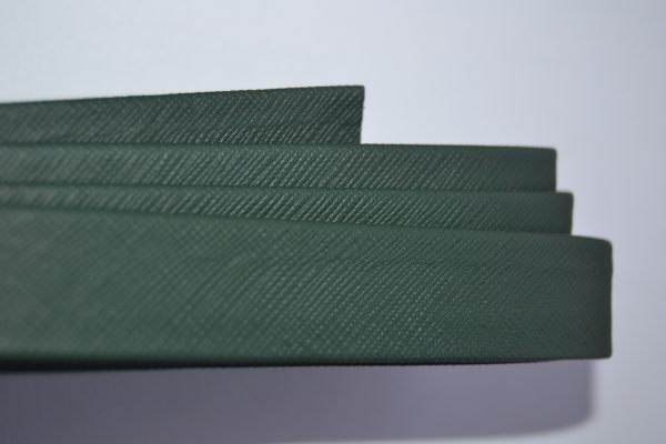 Plat leder 20mm - Style Dark Green - PROMOTIE