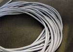 Rond leder 2.5mm - Blue Grey - PROMOTIE