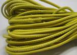 Rond leder 2.5mm - Yellow - PROMOTIE