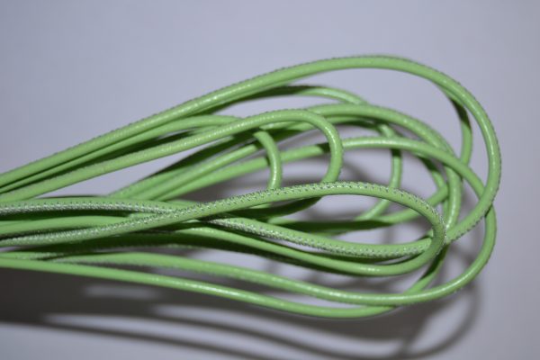 Rond leder 2.5mm - Light Green - PROMOTIE