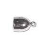 Bullet End Cap 6mm - Silver Plated - ECA06SP