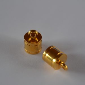 Eindkapje Edelstaal 10mm - Gold - SSP-392