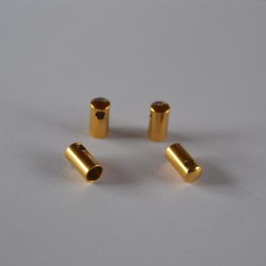 Eindkapje Edelstaal 4mm - Gold - SSP-39