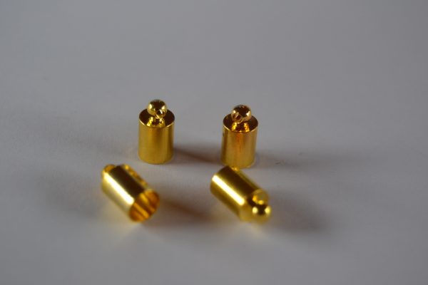 Eindkapje 5mm - Gold - FI7013