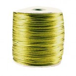 Satijnkoord 2mm - Satin Green